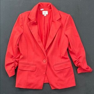 ECI Bold Orange Women's Blazer SzM
